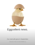 Eggcellent news.